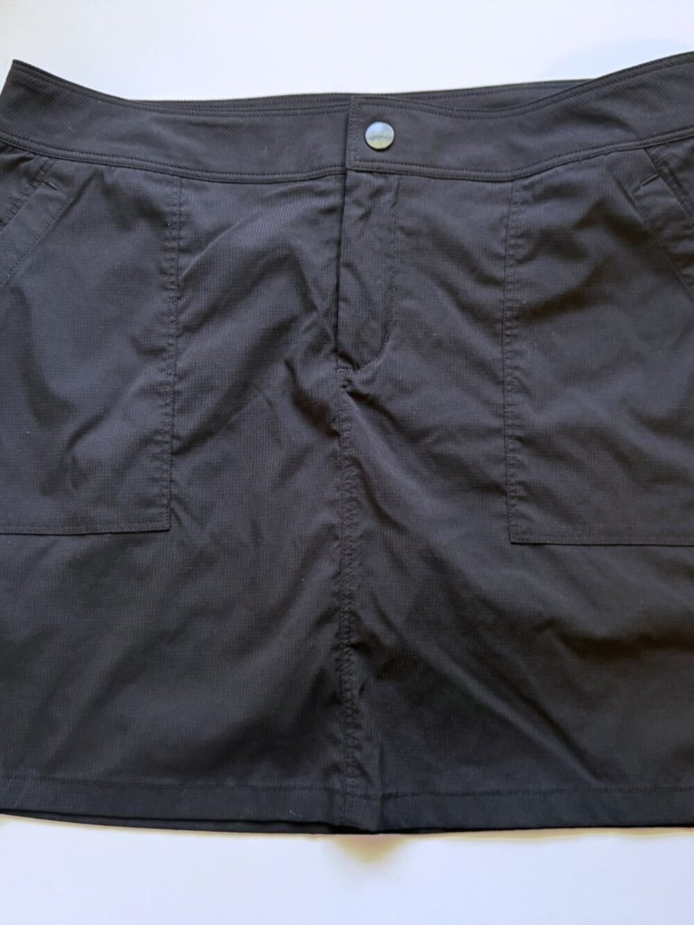 Boston Traders Black Nylon Skort sz L
